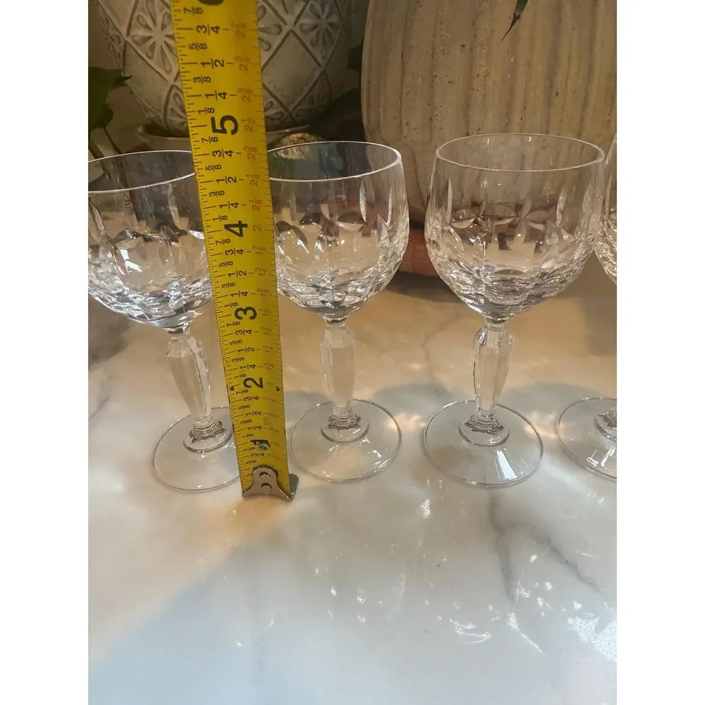Vintage Set of 4 Waterford Crystal “Sheila” Cordial Liquor Glasses